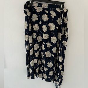 Chaps Floral Maxi Skirt, Size: XXL
